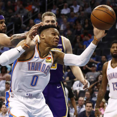 Russel Westbrook skrev historia i NBA.
