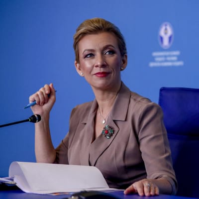 Venäjän ulkoministeriön tiedottaja Marija Zaharova lokakuussa 2021.