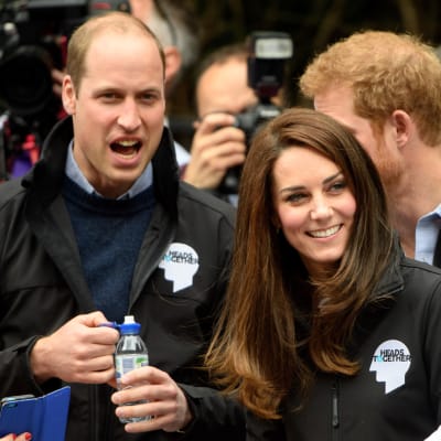 Prins William och Kate följer med ett maratonlopp i London i slutet av april 2017.