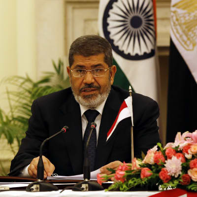 Egyptens avsatte president Mohamed Morsi. 