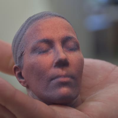 3D tulostettu ihmisen pää