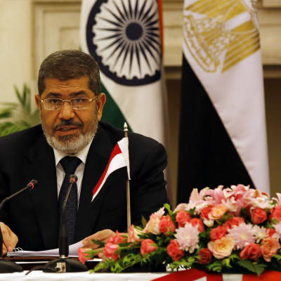 Egyptens avsatte president Mohamed Morsi. 