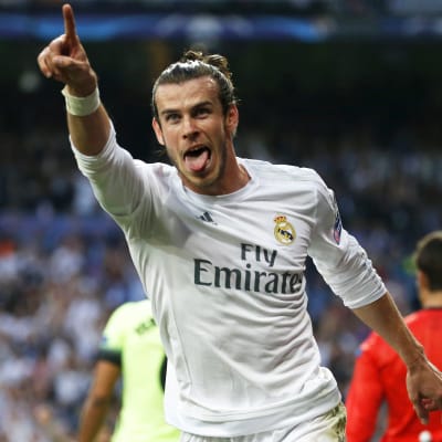 Gareth Bale avgjorde semifinalen mot Manchester City.