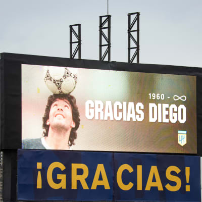 Diego Maradonaa muisteltu Argentiinassa