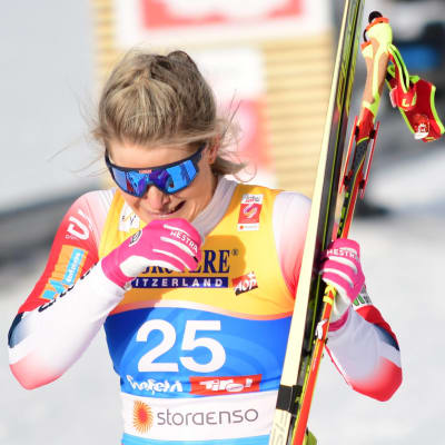Mari Eide knep VM-brons i Seefeld.