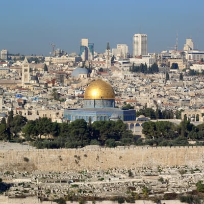 Klippmoskén i Jerusalem
