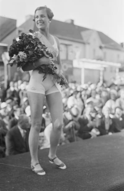 Miss Suomi 1934 Anna-Lisa Fahler.