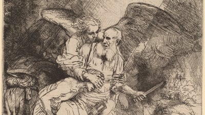Rembrandt van Rijn: Opferung Isaks (1655)