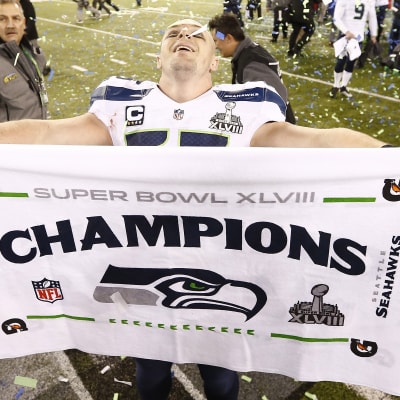 Seattle Seahawks linebacker Heath Farwell, Super Bowl 2013