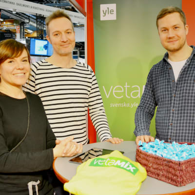 Vetamix och Yle Nyhetsskolan på Educa 2016.