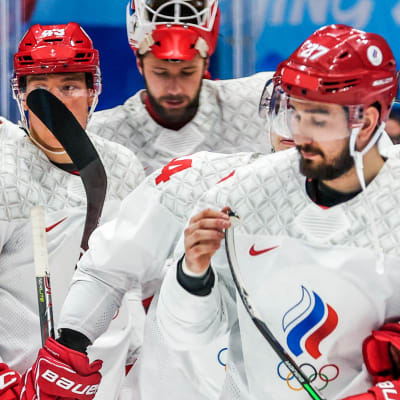 Ryska olympiska kommitténs ishockeylag vid vinter-OS i Peking.