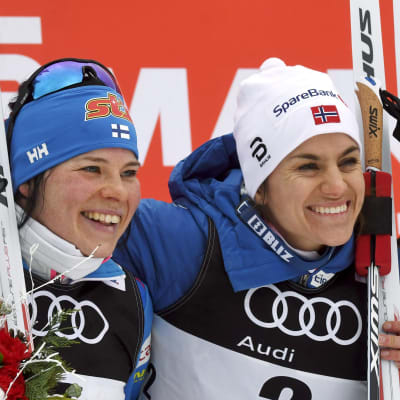 Krista Pärmäkoski, Heidi Weng, Teresa Stadlober.