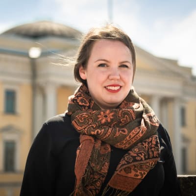 Valtioneuvoston informaatiosodan asiantuntija Saara Jantunen.