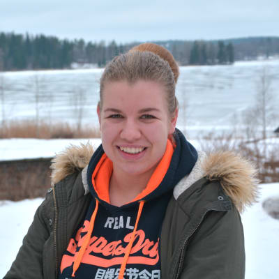 Linnea Lindfors, kommunalvalskandidat för SFP i Lappträsk 2017