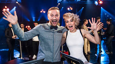 Rakel Liekki ja Mikko Silvennoinen Uuden Musiikin Kilpailussa Karsinta 3:ssa.