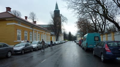 Biskopsgatan i Åbo.