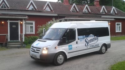 En svensk sommar i Finland-bilen