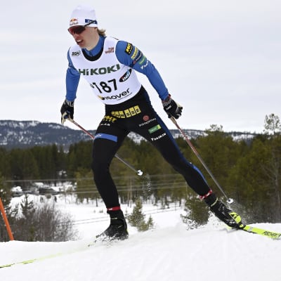 Iivo Niskanen åker fristil i FM.