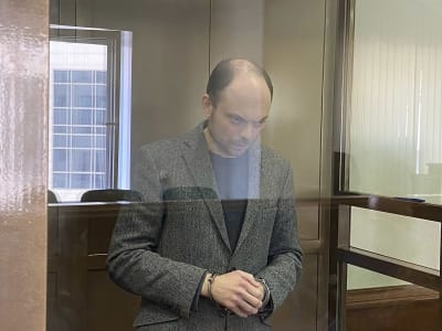 Vladimir Kara-Murza i rätten.