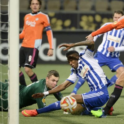 HJK vann den dramatiska hemmamatchen mot FC København.