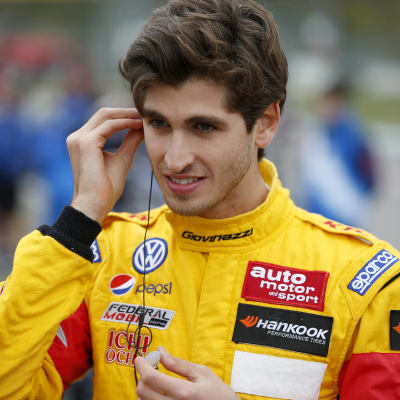 Antonio Giovinazzi är en italiensk racerförare.