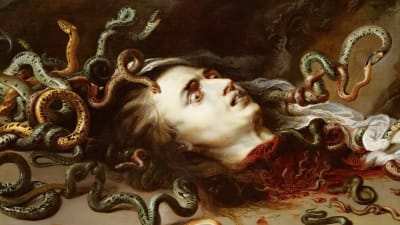 Peter Paul Rubens: Haupt der Medusa (1617/1618)