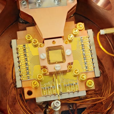 Processorn i en kvantdator.