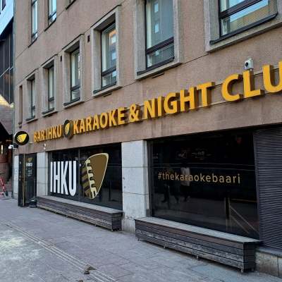 Nattklubben Bar Ihku i Helsingfors. 