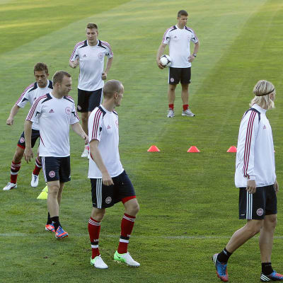 Danmark laddat för match mot Tyskland