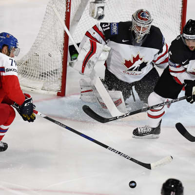 Tjeckien-Kanada i VM i ishockey.