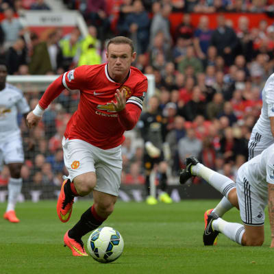 Wayne Rooney gjorde mål