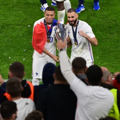 Frankrike vann Nations League i fotboll.
