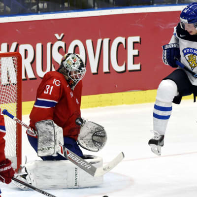 Joonas Kemppainen fanns på rätt plats vid rätt tid när Finland slog Norge.