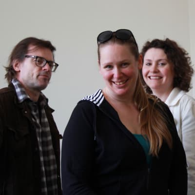 Niklas Häggblom, Åsa Nybo, Anja Bargum och Max Bremer