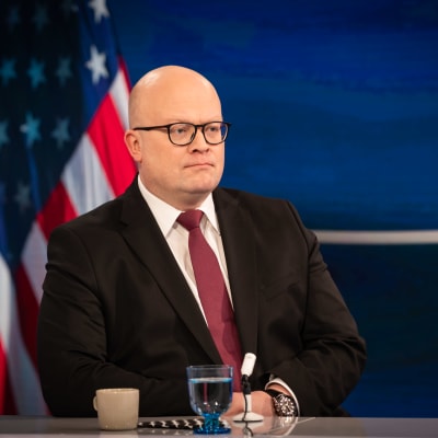 Suomen Yhdysvaltain-suurlähettiläs Mikko Hautala.