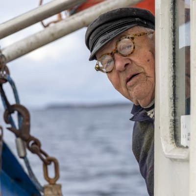 Kalastaja Holger Sjögren.