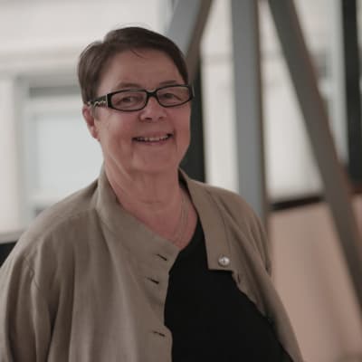 En glad Marianne Laxén