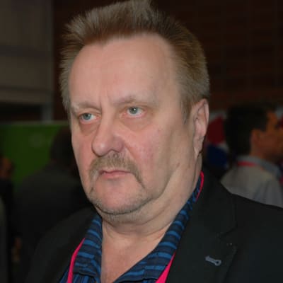 Ilpo Haaja från Helsingfors är aktiv inom Vänsterförbundet. 