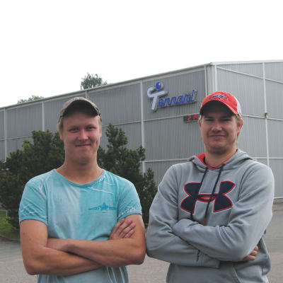 Teemu Manninen och Rasmus Hellström spelar säsongen 2016-17 i Tyska Bundesliga.