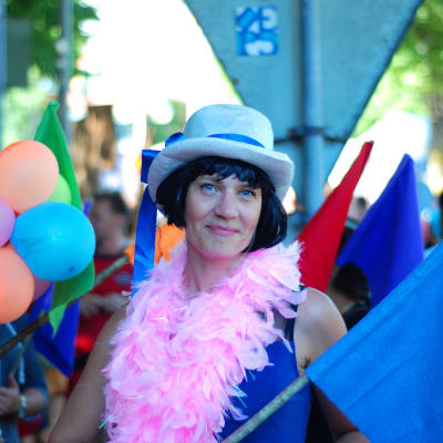 Viveka Karlsson på Åland Pride