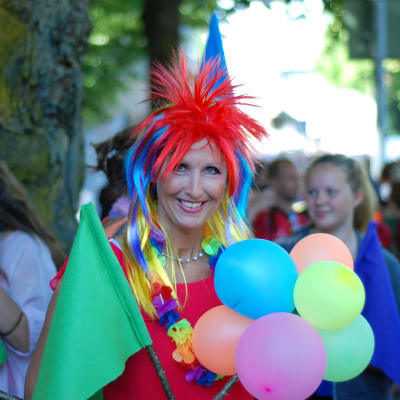 Ingela Högman på Åland Pride