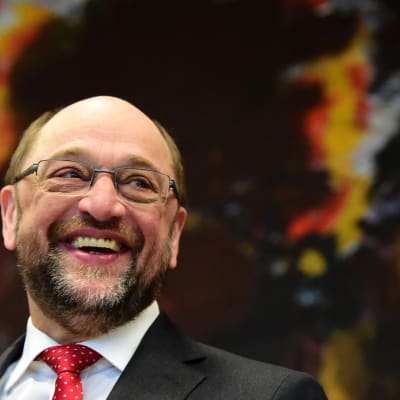 Martin Schulz på SDP:s gruppmöte 25.1.2017.