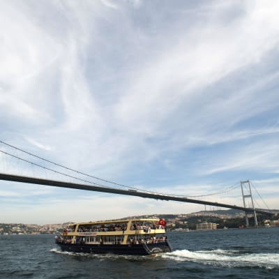 Bosporenbron i Istanbul.