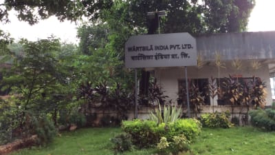 Wärtsiläs fabrik i Khopol i Indien.