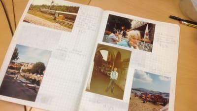 Foton från en interrailresa 1981