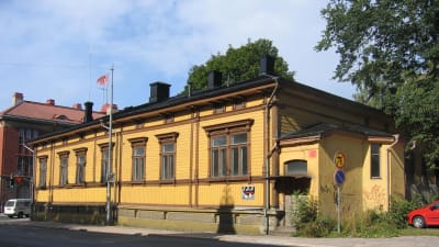 Det Strandellska huset vid Eriksgatan 33 i Åbo