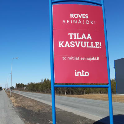Seinäjoen Roveksen teollisuusalue. 
