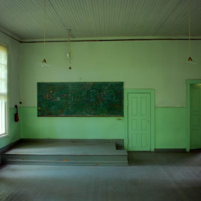 Stora klassrummet i Nars skola
