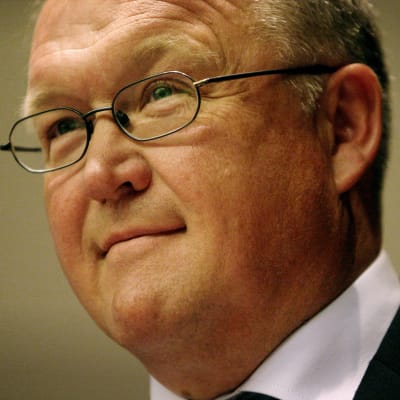 Sveriges tidigare statsminister Göran Persson i Helsingfors 2008