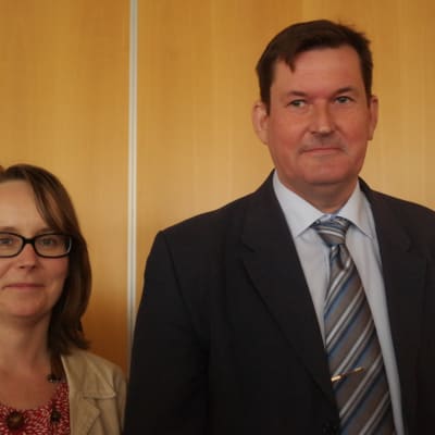 Karoline Zilliacus och Martin Öhman